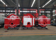 Horizontal 1 Ton Industrial Steam Boilers Oil Fired Hot Water Furnace Environmental Friendly
